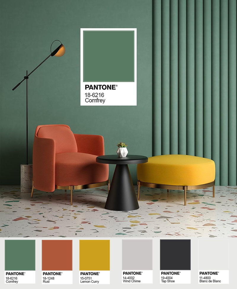 色彩搭配綠色配色